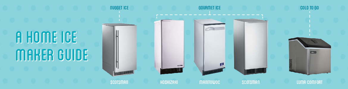 A Guide to the Home Ice Maker, from Nugget Ice to Gourmet Ice