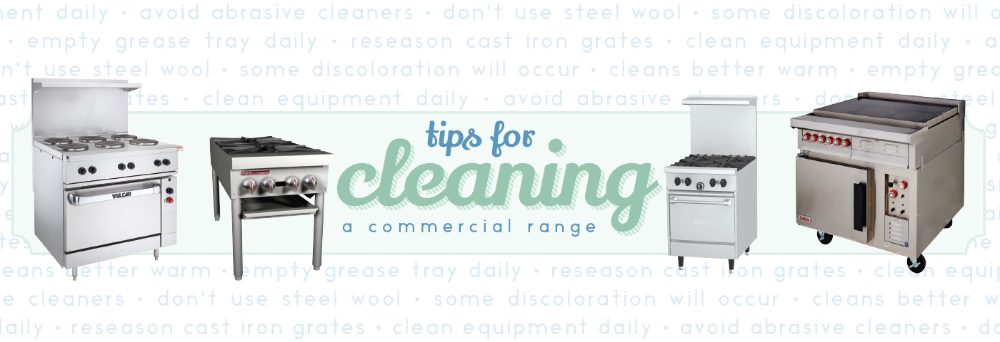 Tips for Cleaning Commercial Cooking Equipment