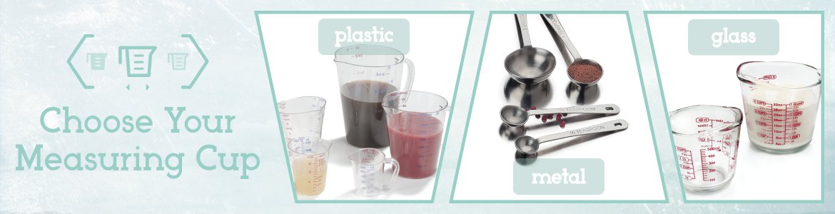 Plastic vs Metal vs Glass Measuring Cups