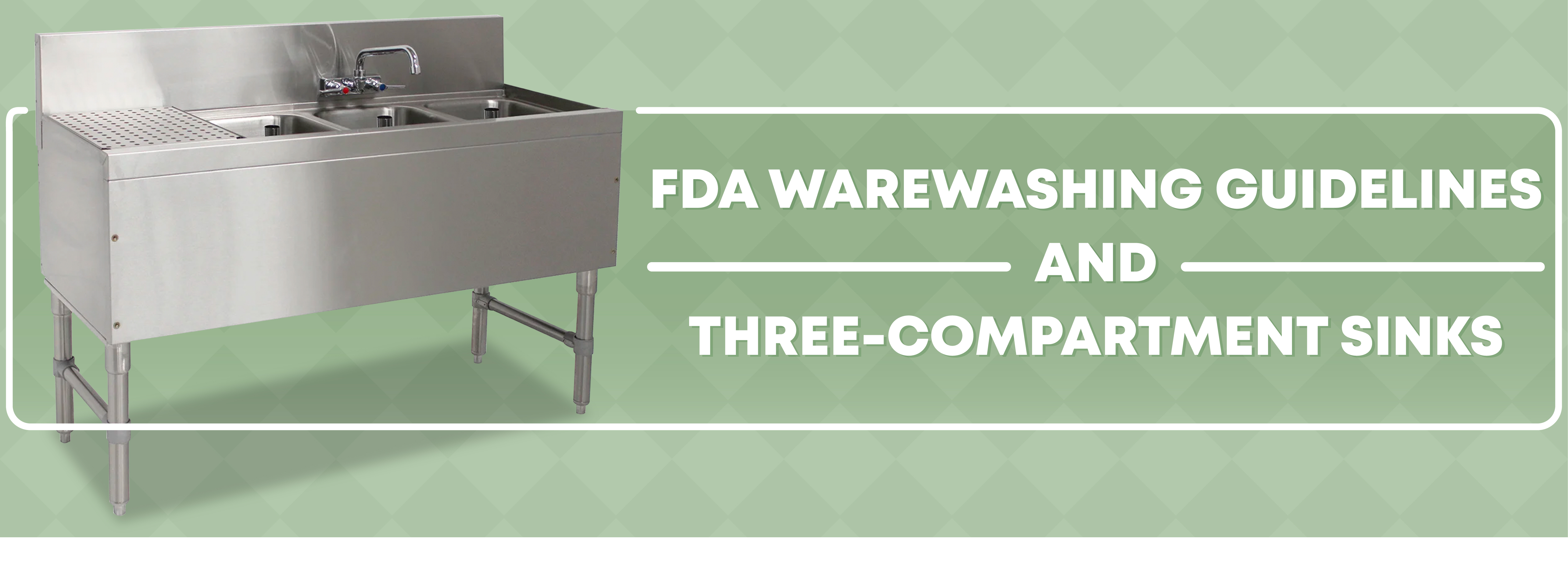 Fda Warewashing Guidelines The Three Compartment Dishwashing Process Katom Restaurant Supply