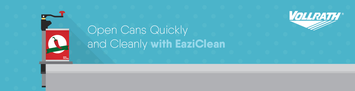 Open Cans Quickly and Cleanly with EaziClean