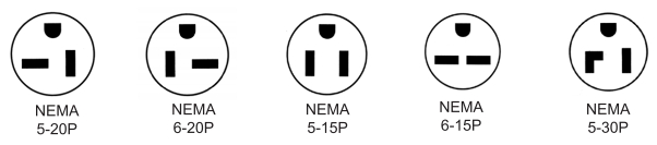 Common NEMA configurations