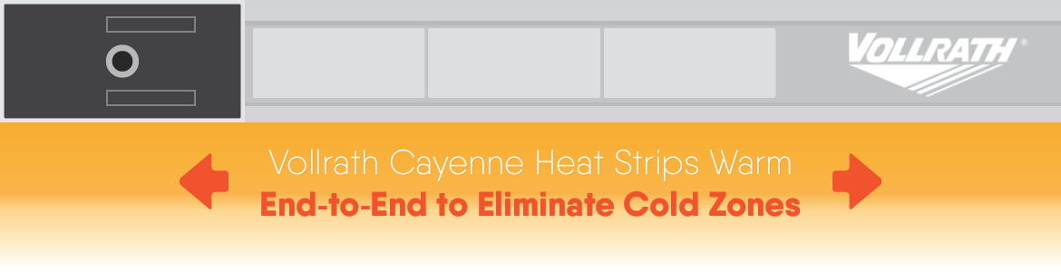 Optimize Heated Holding with Vollrath Heat Strips