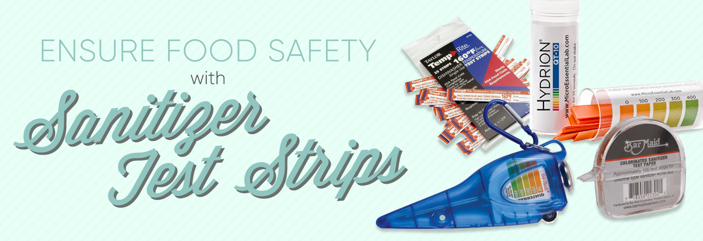 Ensure Food Safety With Sanitizer Test Strips