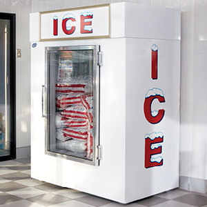 Indoor One Door Upright Leer Ice Merchandiser